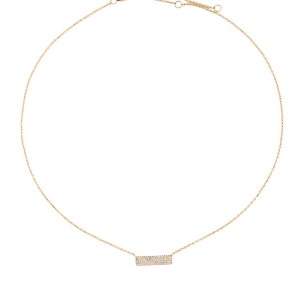 Ron Hami diamond bar necklace